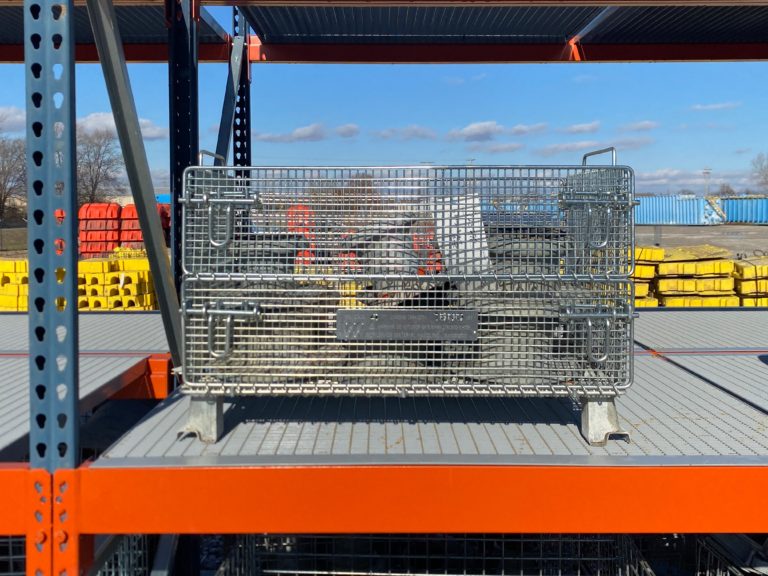 Bar Grate Pallet Rack Decking for Safe Wire Container Storage