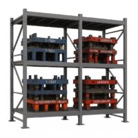 SK3000 Structural Tool, Die and Mold Storage Racks with Solid Steel Decking