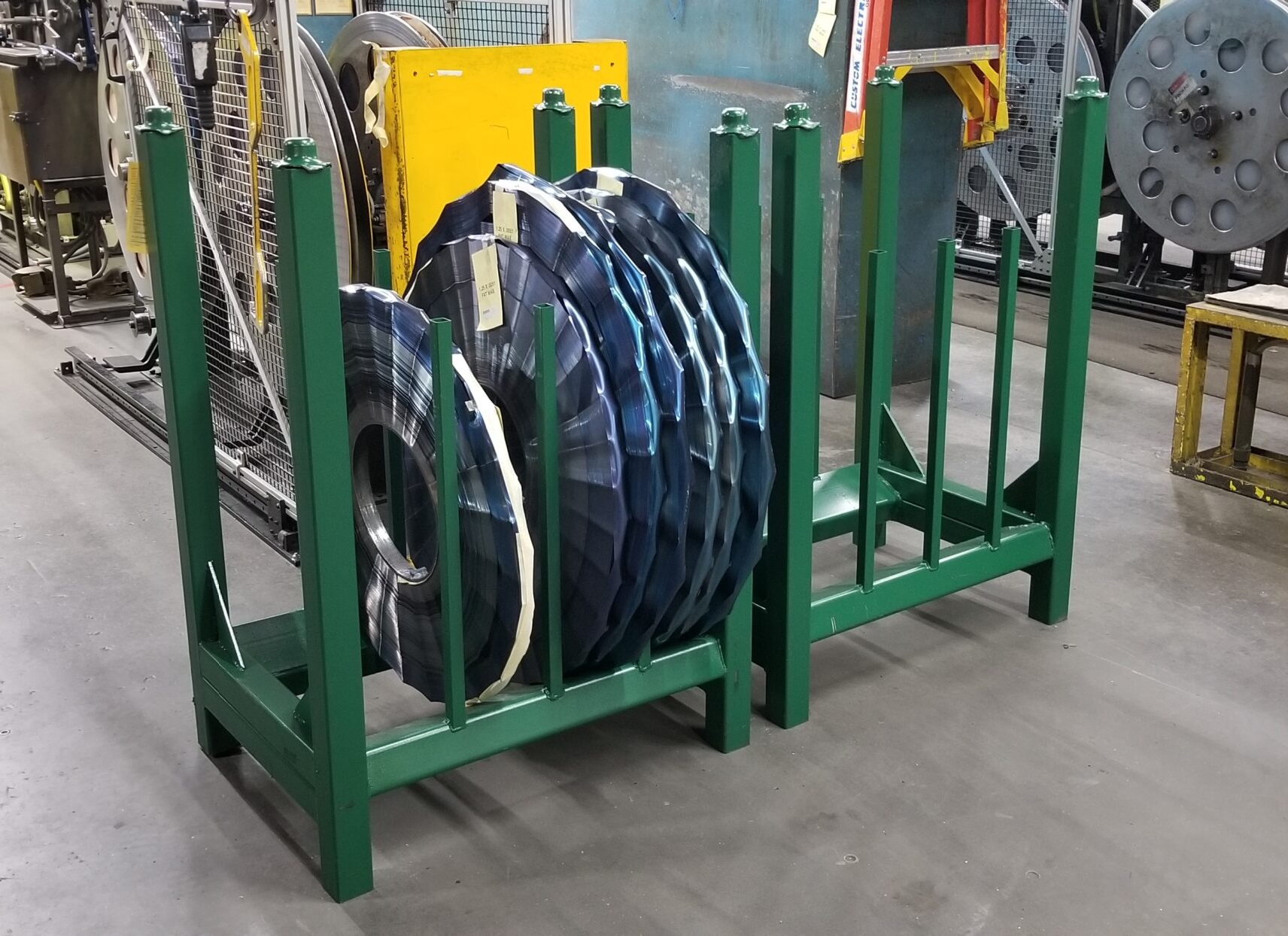 Steel Slit Coil Stack Racks Steel Slit Coil Stack Racks