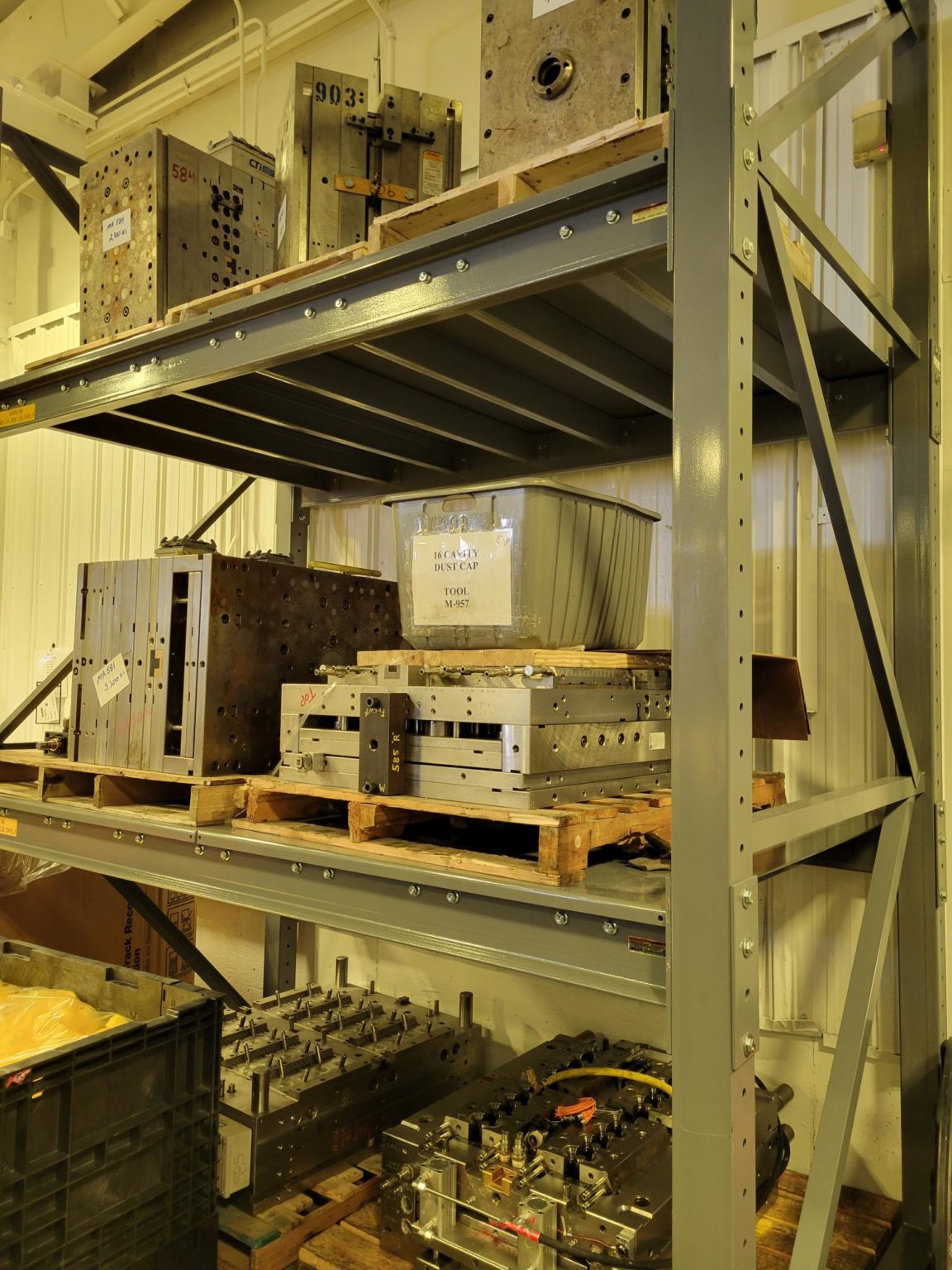 SK4000 Heavy Duty Structural I-Beam Tool and Die Racks