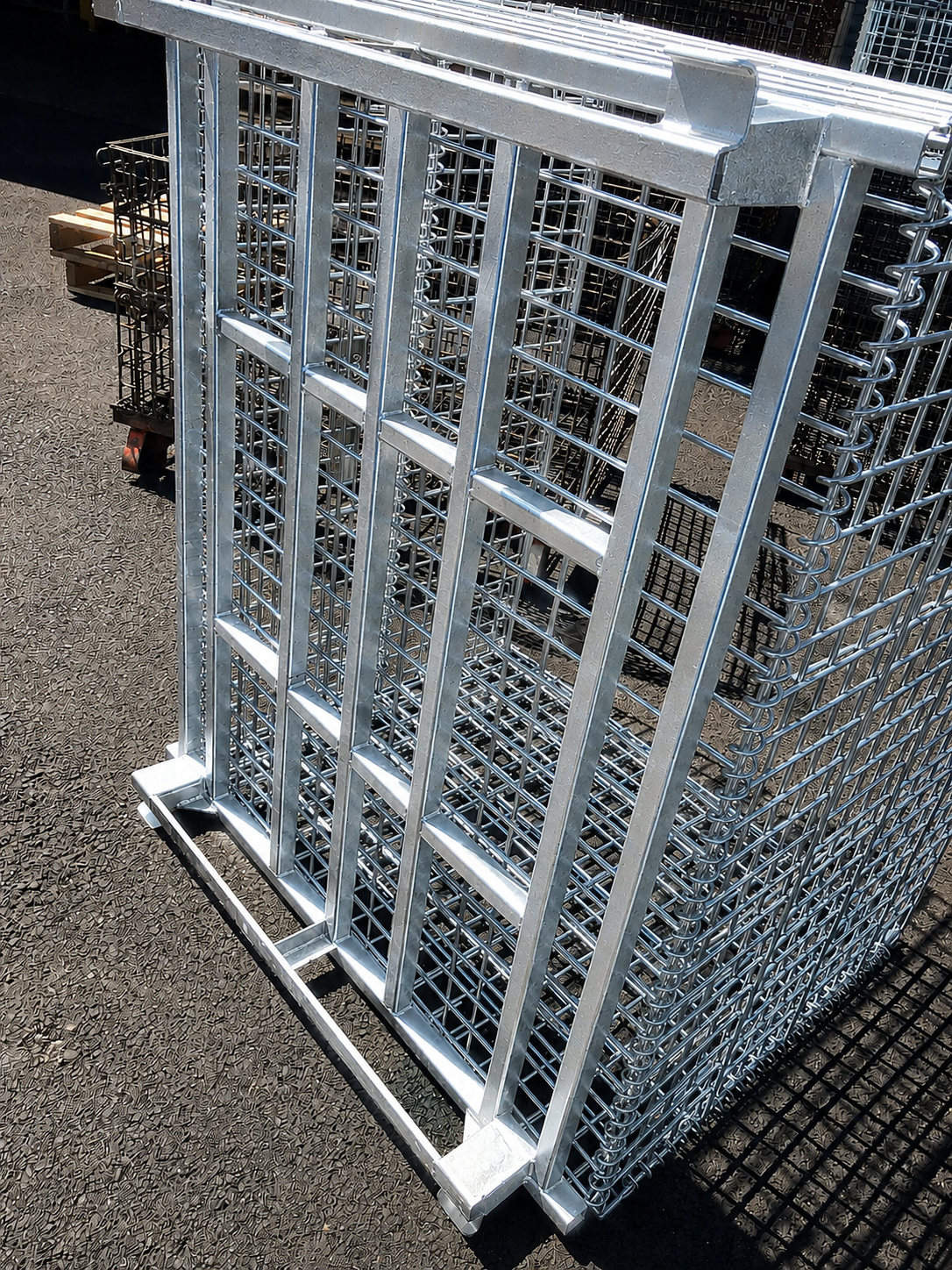 Heavy Duty Wire Container Bottom Base Heavy Duty Wire Container Bottom Base