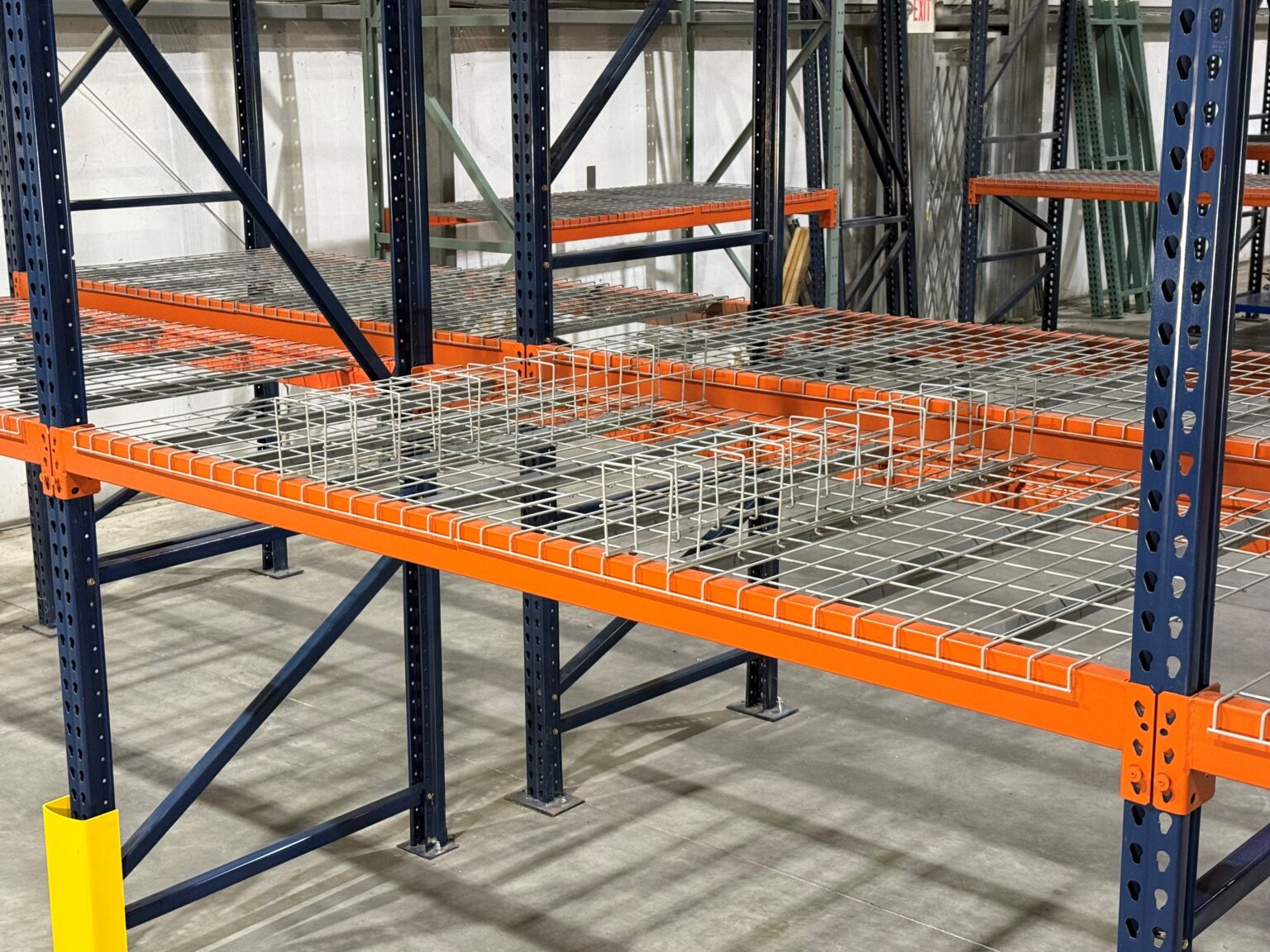 Pallet Rack Flue Space Dividers - Warehouse Racking Shelf Dividers