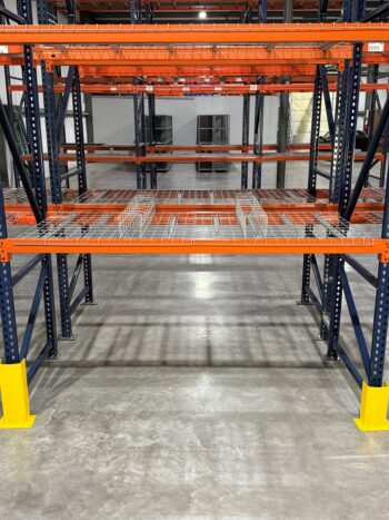 Pallet Rack Flue Space Dividers in Pallet Racks