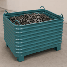 Corrugated Steel Foundry Tub with Lifting Lugs
