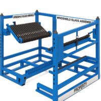 Universal Horizontal Auto Windshield Glass Returnable Shipping Racks