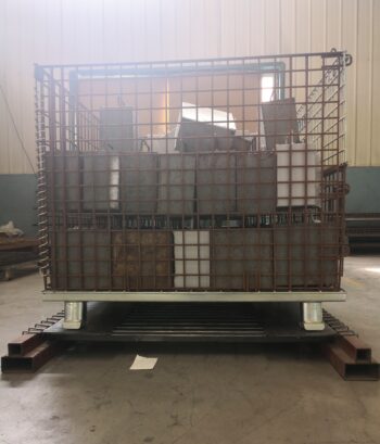 Heavy Duty Wire Decking with Steel Plate for Storing 40 48 wire baskets Heavy Duty Wire Decking with Steel Plate for Storing 40 48 wire baskets