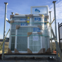 Stackable Window, Door & Millwork Transport Stack Racks