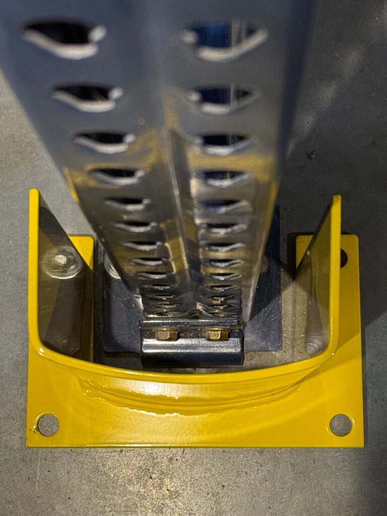 post protectors for mecalux uprights with enlarged foot plates post protectors for mecalux uprights with enlarged foot plates