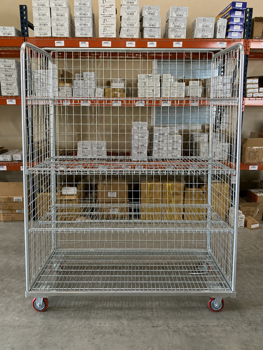 Wire Shelf Carts | Warehouse Carts | Order Stock Picking Carts