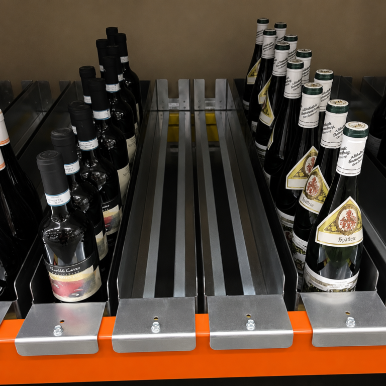 Bottle Pick Rack | Plastic Container Rack | Warehouse Rack and Shelf