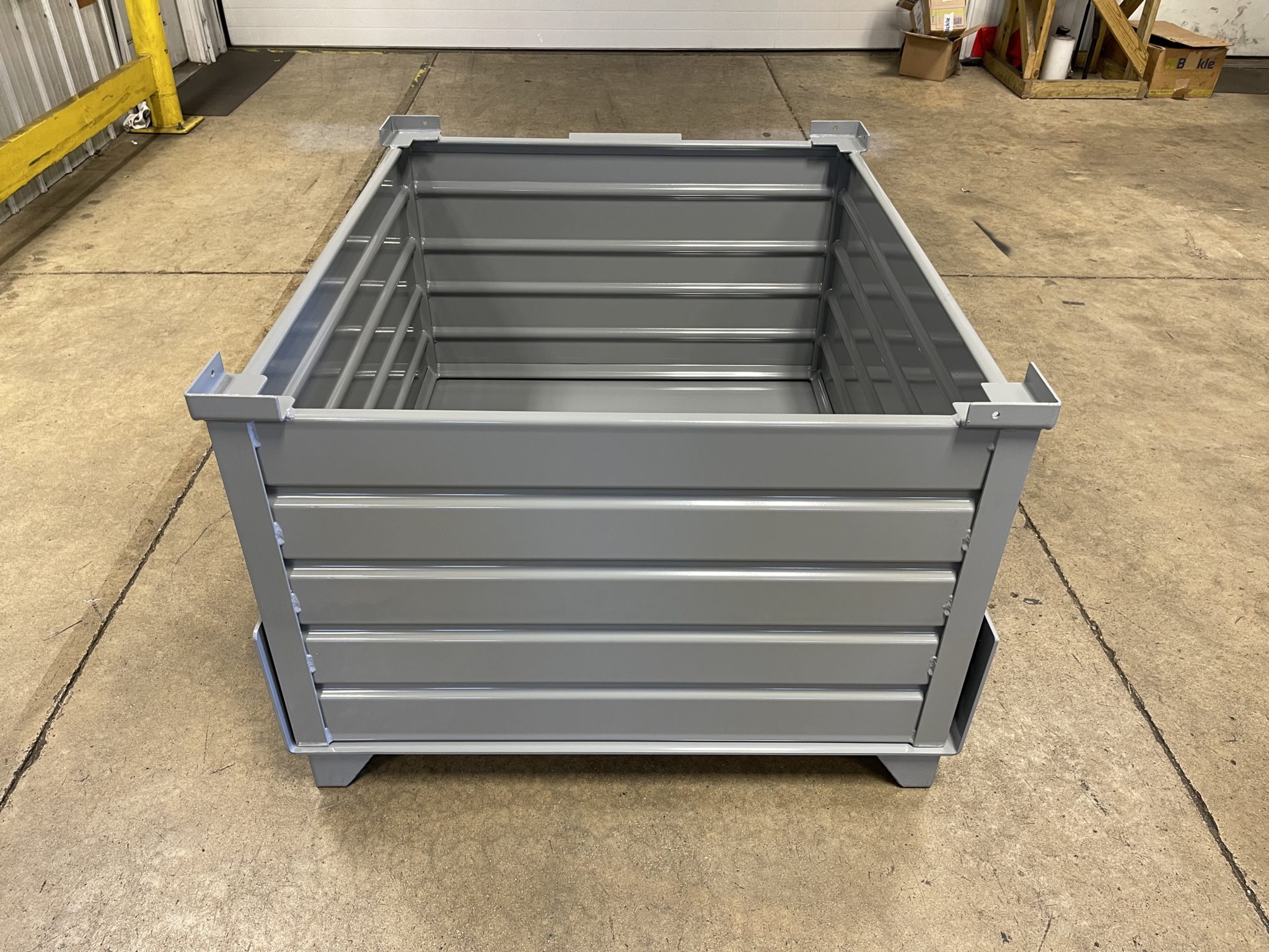 Heavy Duty Drop Bottom Bins | Warehouse Rack and Shelf