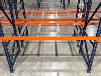 Pallet Rack Top Hat Style Pallet Supports Crossbars