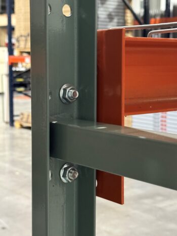 Structural Pallet Rack with Bolted Connections