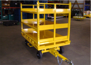 Quad-Steer-Towable-Shelf-Carts
