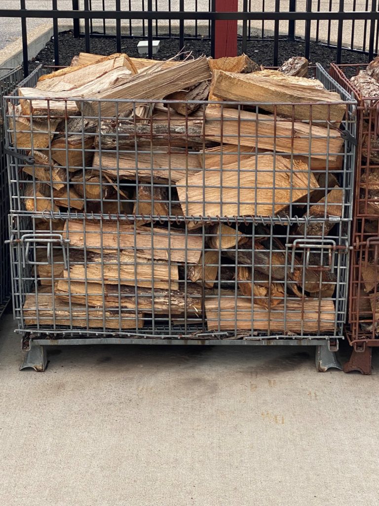 Large Wire Firewood Storage Baskets Firewood Containers