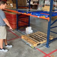 Pallet Rack Sliding Shelves