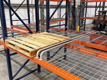 Double Deep Pallet Lane Dividers