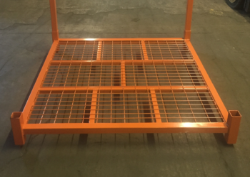 Stack Rack with Wire Mesh Decking