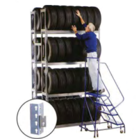 RiveTier Boltless Tire Storage Racks for Garages