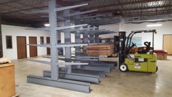 MECO-Omaha-Roll Formed_Cantilever_Double_Sided_Racking_