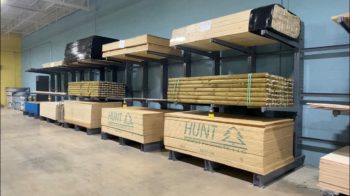MECO One Run of Single Sided Cantilever Rack