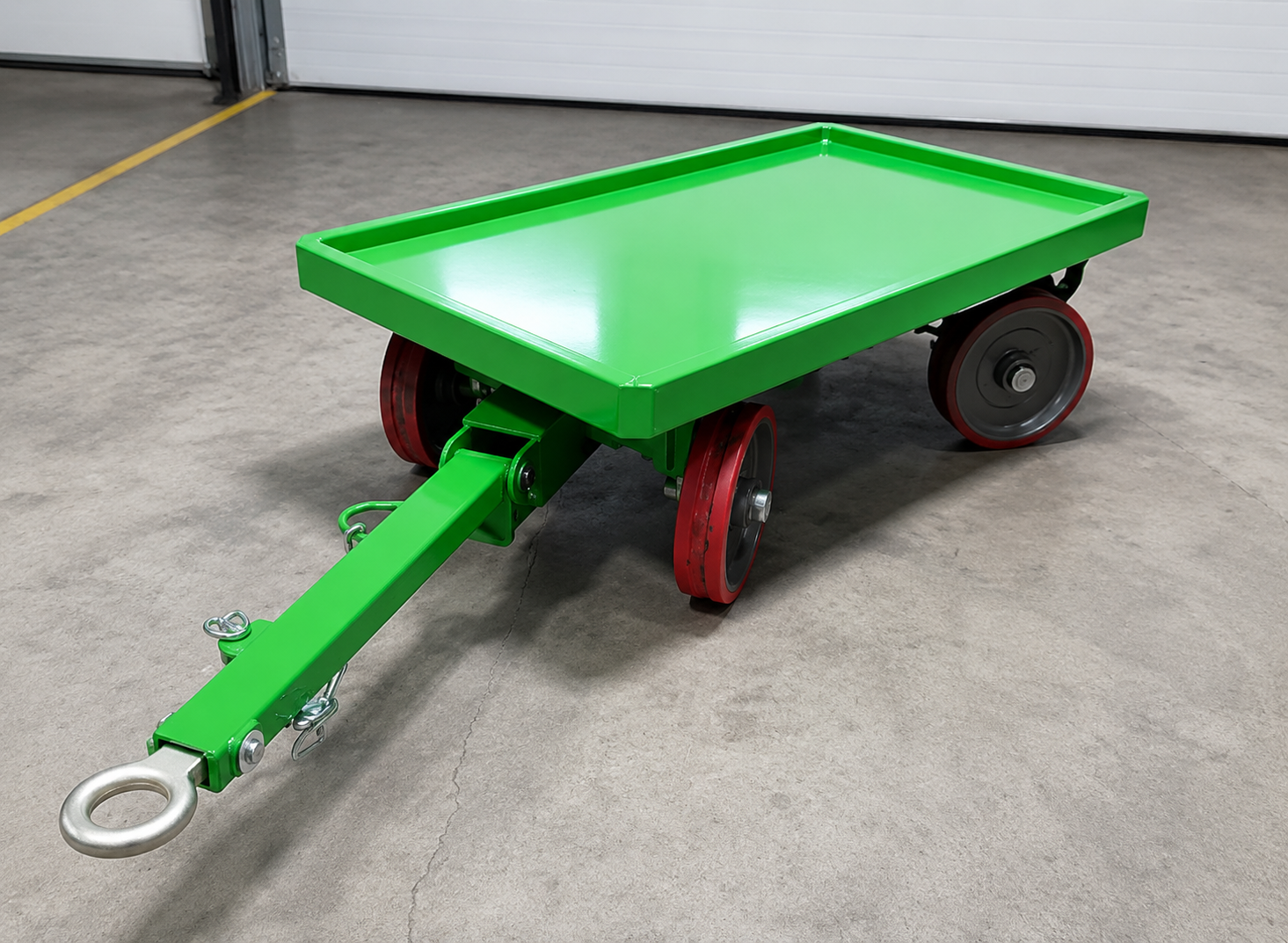 Quad Steer Tow Carts in Custom Paint Colors