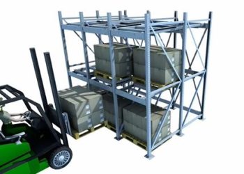 Stainless Steel Pushback Rack System
