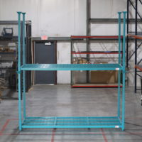 48" d. x 120" w. x 69" h. Portable Stack Racks