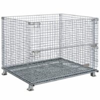 48" x 60" x 48" h Custom Wide Wire Containers