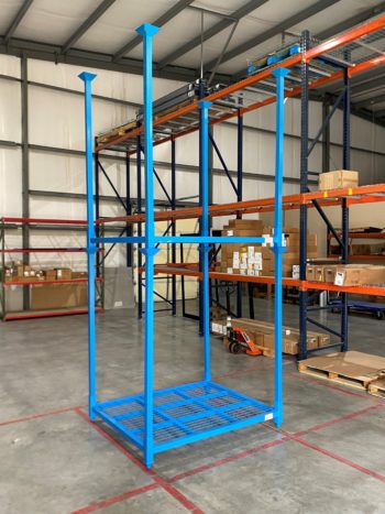 48x60x69 Stack Rack Stacked 2 high in Warehouse