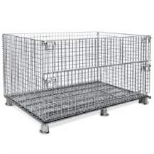 40" x 96" x 42" Custom Extra-Wide Wire Container