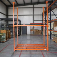 48" d. x 96" w. x 69" h. Portable Stack Racks
