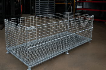 Custom Extra Wide Wire Container