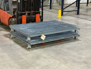 Custom Wire Containers Collapsed 2