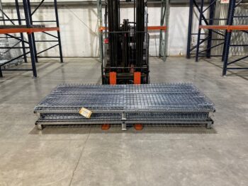 Extra Long Custom Wire Containers Collapsed 3