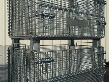 Junior Wire Containers Stacked 2 high