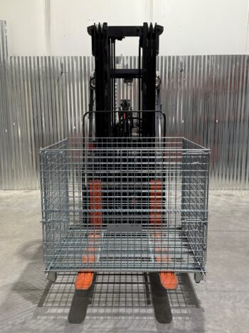 Medium Wire Container on Forklift