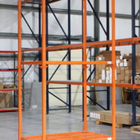 Stacking Rack - 60"x60"x60" | Pallet with Mesh Decking