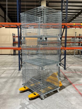 Wire containers Pallet Jack Pallet Rack