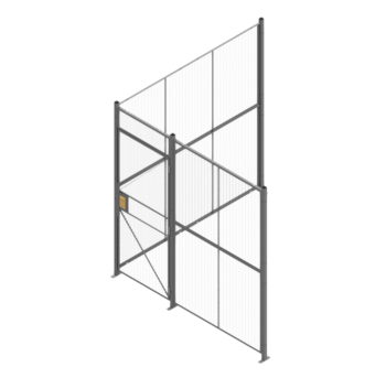 WireCrafters 2-Sided Security Cage Wire Partitions