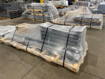 Cantilever Rack Packaged for Shipping