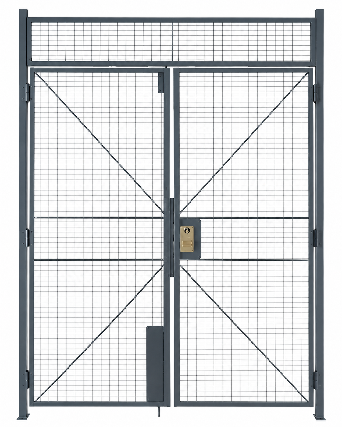 Double Hinged Gate for Wire Parition Double Hinged Gate for Wire Parition