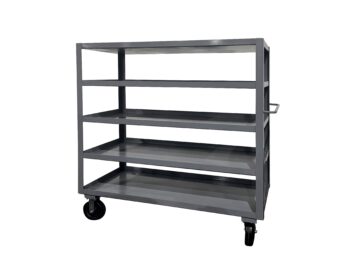5 Shelf Steel Shelf Carts
