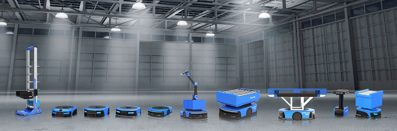Mushiny AMR Robot Line of T6 Logistics Robots Customized AMR Robots Shuttle Robots and Sorting Robots