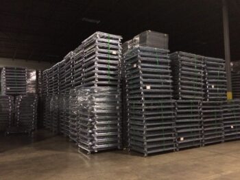 Wire Mesh Containers in Stock