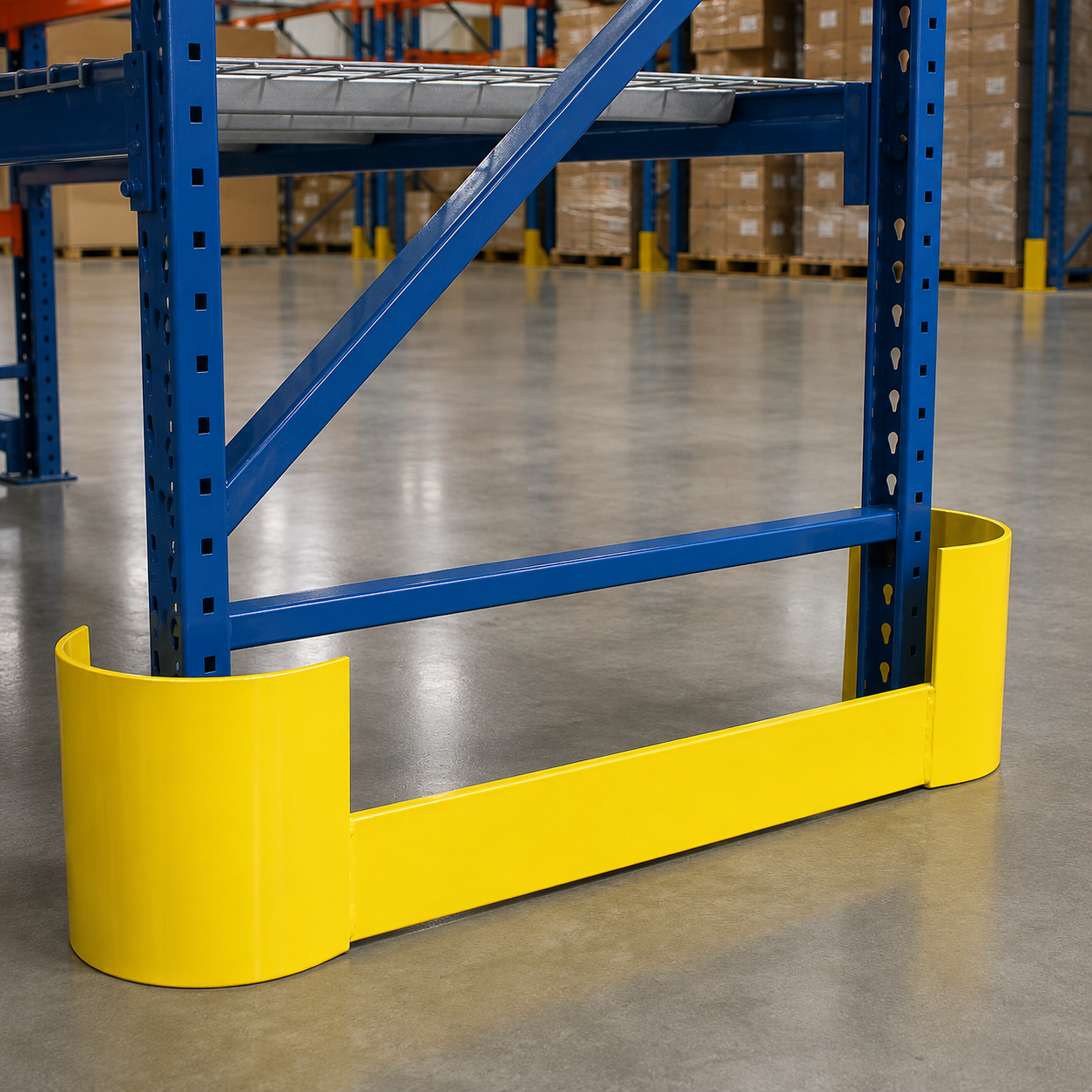 End of Aisle Protectors Pallet Racking End of Aisle Protectors Pallet Racking