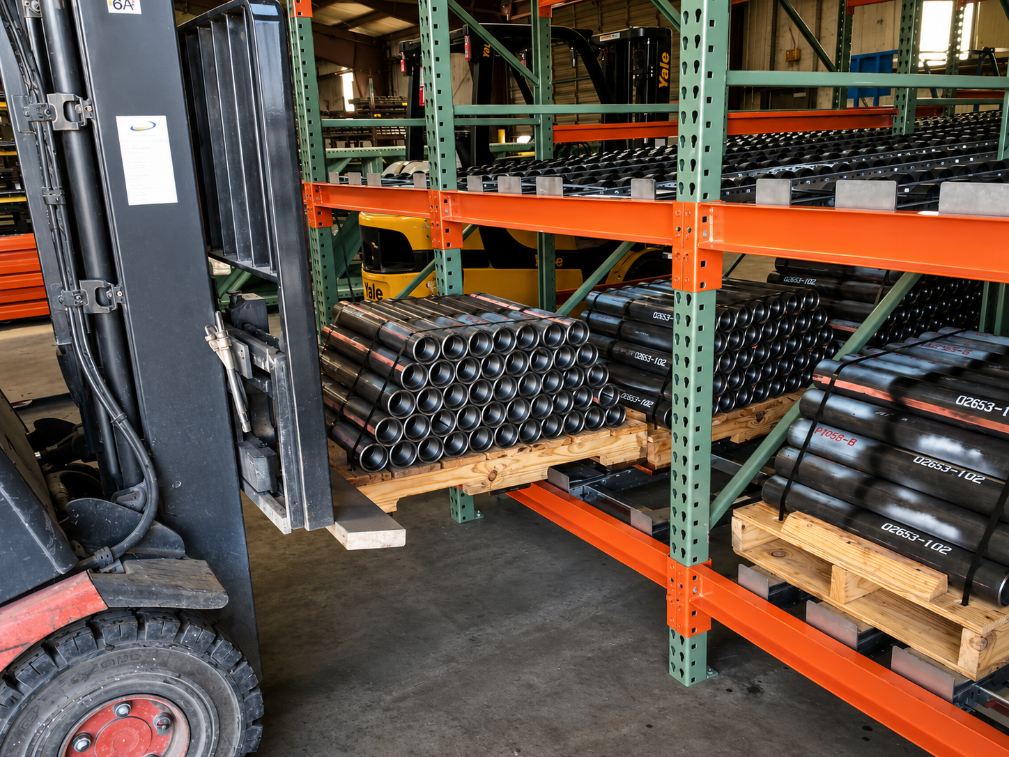 Pallet Flow Racks Entry Side Pallet Flow Racks Entry Side