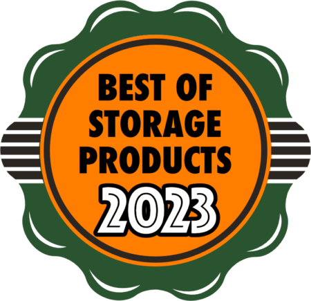 Best Storage Products of 2023 award seal