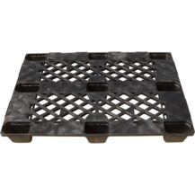 48" L. x 32" W. x 5.5" H. Plastic Nestable Euro Pallets
