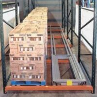 Pushback Pallet Flow Rack